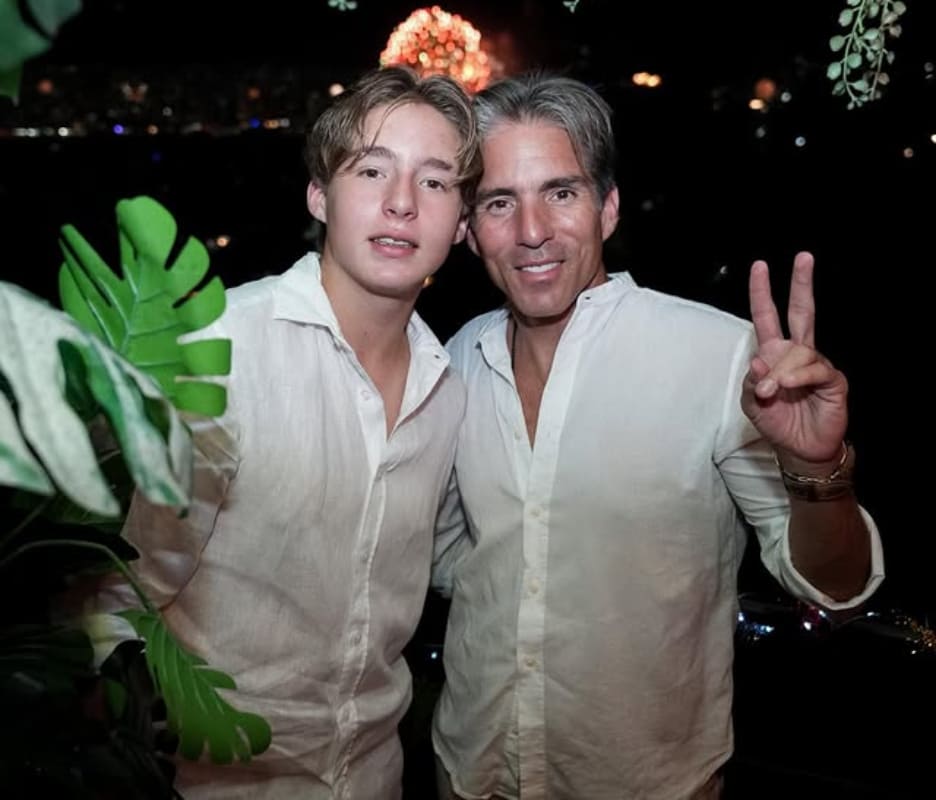 Fernando Reina y Mateo / Foto: Instagram