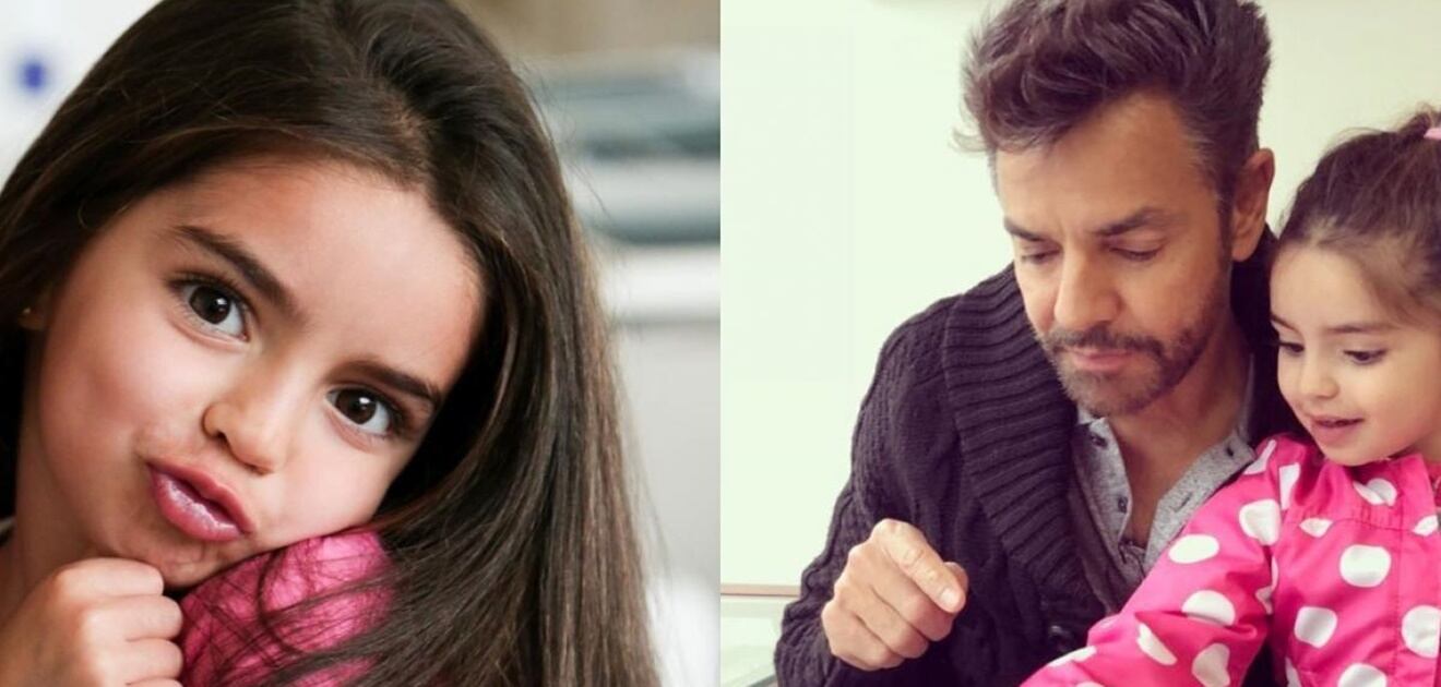 Aitana le cambia el look a Eugenio Derbez