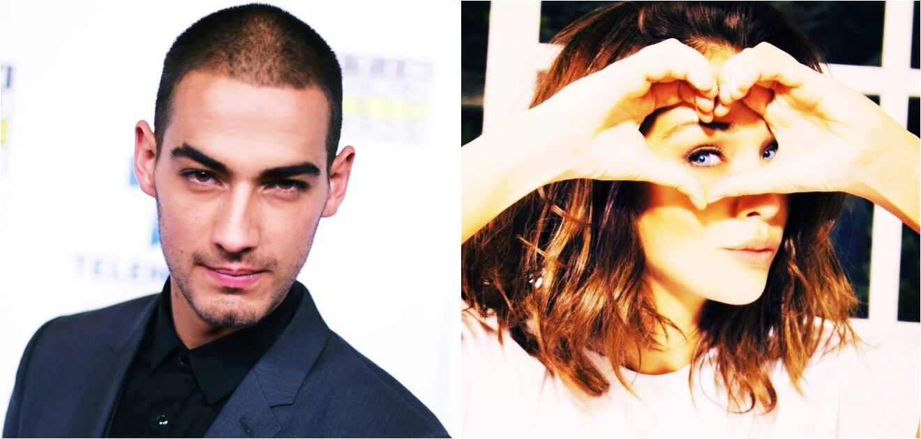 <p>Michel Duval confirmó con romántico beso su relación con la también actriz Carolina Miranda. <strong>(Fotos: Archivo, Tiwtter e Instagram)</strong></p>
