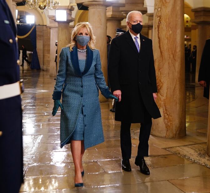 Los looks inaugurales de Jill Biden y Kamala Harris