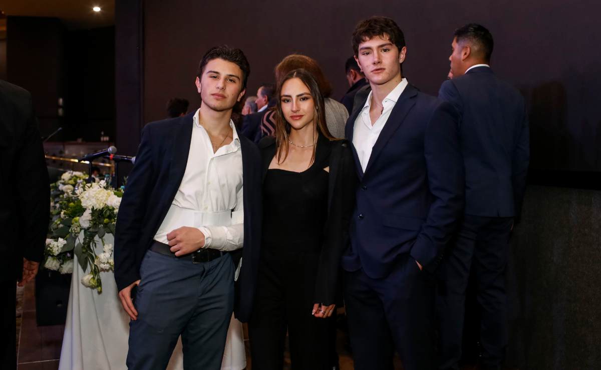 Héctor Chamlati, Nicole y Carlos Letayf / Foto: Esteban Torreblanca