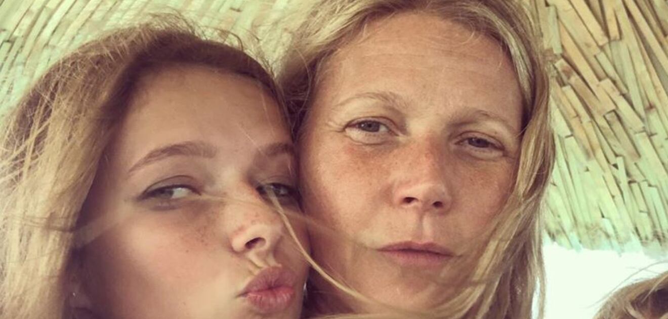 Foto: Gwyneth Paltrow y la conmovedora felicitación a su hija Apple por sus 15 años 