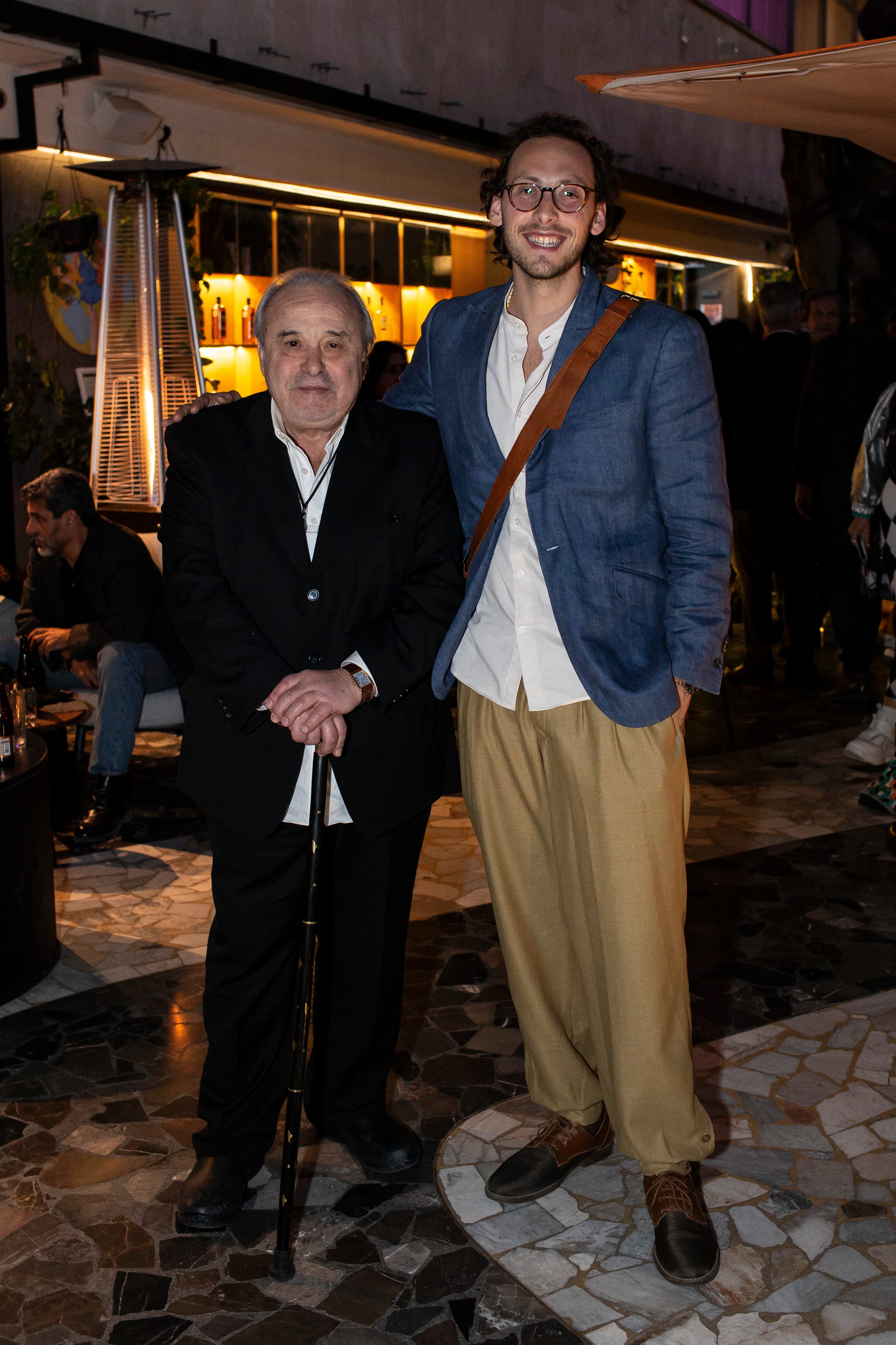 Alfredo y Luciano Ginocchio. (Foto: Esteban Torreblanca)