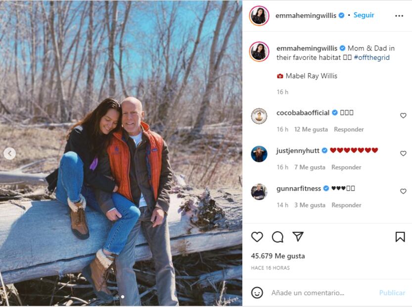 Bruce Willis, fotografiado por primera vez tras informe de diagnóstico de afasia 