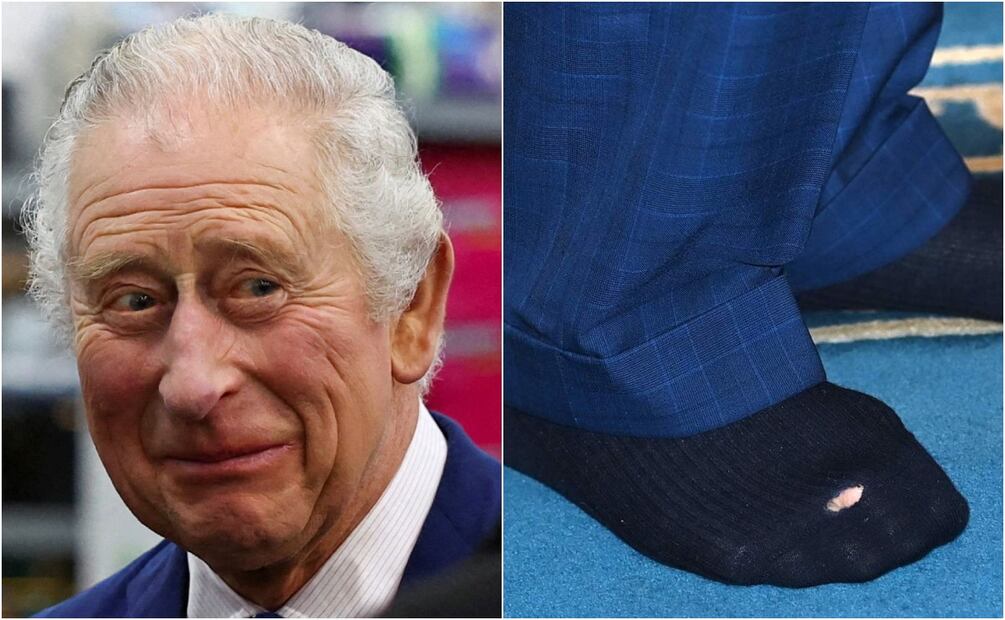 El rey Carlos III y su reciclaje de prendas: desde remendar sus calcetines hasta parches en los zapatos