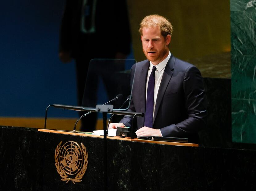 Meghan Markle y el príncipe Harry llegan tomados de la mano a la ONU