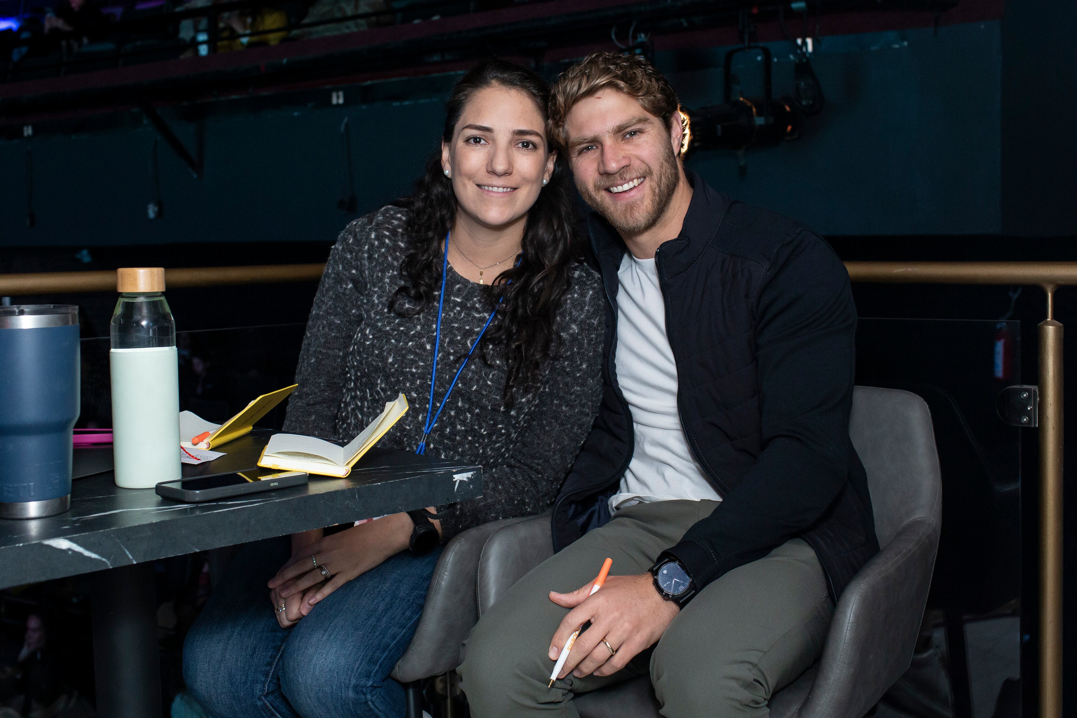Daniela Helguero y Eduardo del Villar. (Foto: Esteban Torreblanca)
