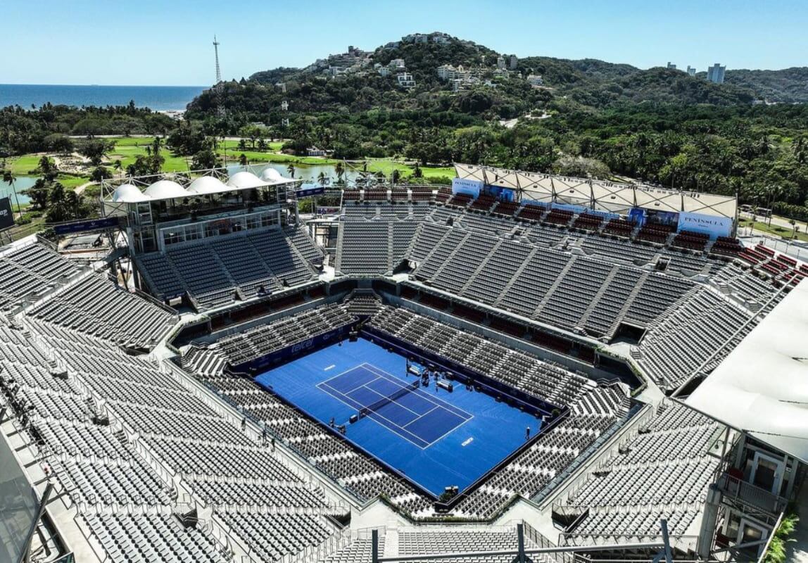 Abierto Mexicano de Tenis / Instagram: @abiertomexicanodetenis