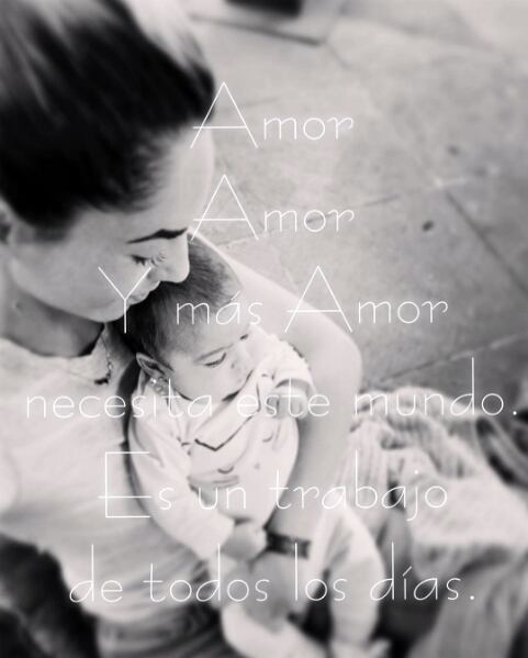 Así celebra Mila Mayer sus primeros cuatro meses 