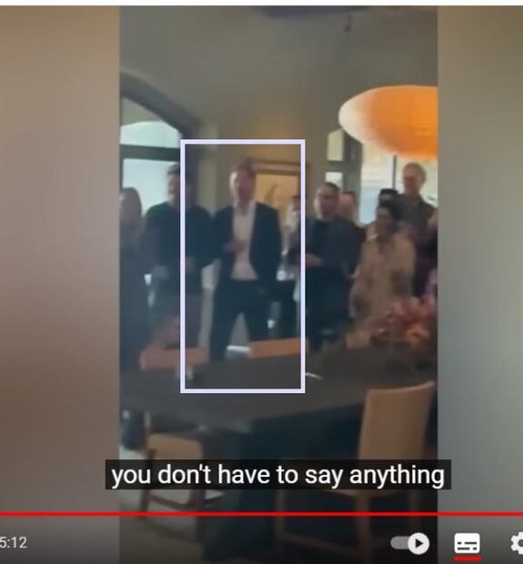 Meghan Markle y el príncipe Harry reaparecen en la 'boda' de Ellen DeGeneres y Portia De Rossi