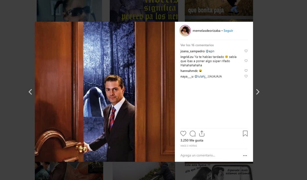 Peña Nieto no sigue a Angélica Rivera en Instagram, ¿pero a quién sí?