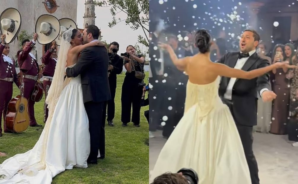 Ale Capetillo y Nader Shoueiry se casaron en la Hacienda Zotoluca ubicada en Apan, Hidalgo / Fotos: Instagram @jorgeghs, @rubenanayag