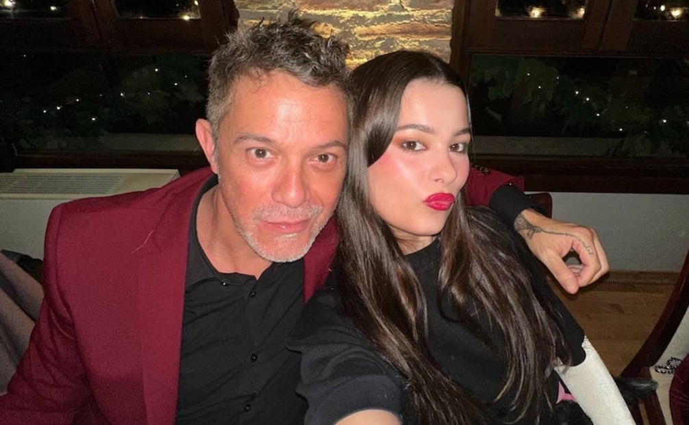 Alejandro Sanz y Manuela, su hija / Foto: Instagram @alejandrosanz