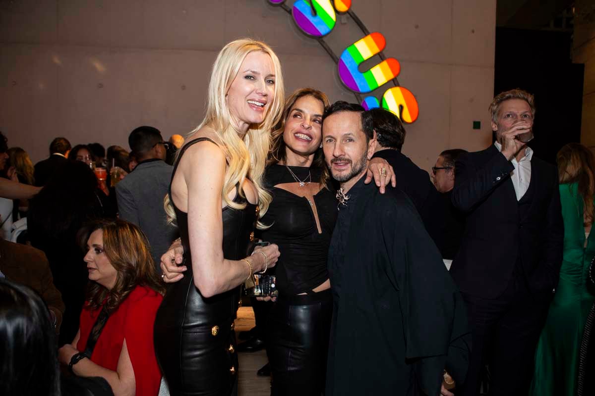 Celesta Hodge, Rossana Lerdo de Tejada y Óscar Madrazo. (Foto: Esteban Torreblanca)