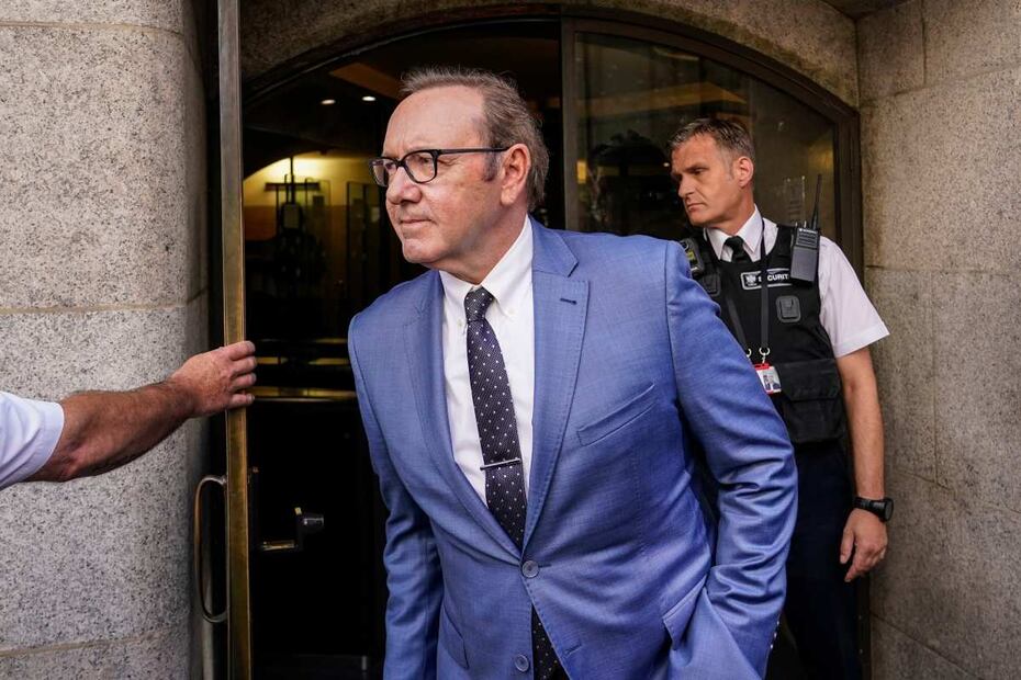 Kevin Spacey se declara inocente de los delitos sexuales que se le imputan
