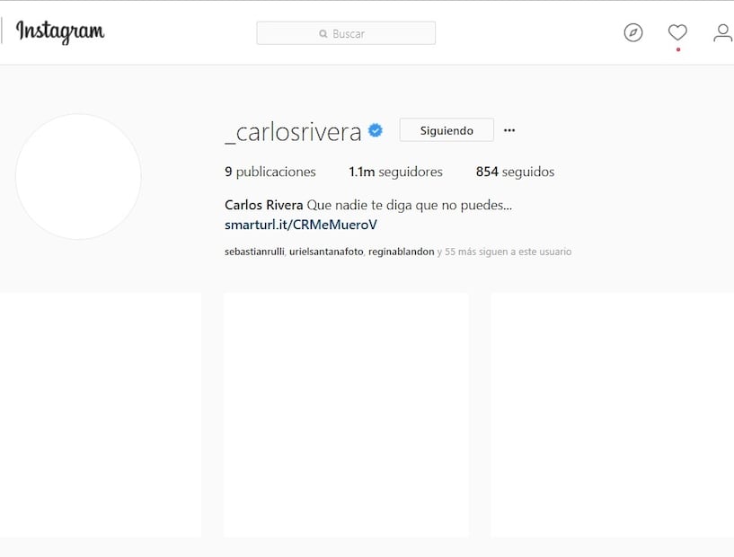 Las selfies de Carlos Rivera que vamos extrañar, ¡borró todo de Instagram!