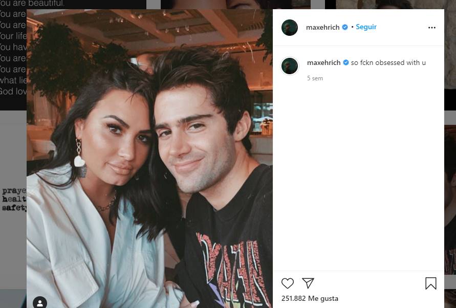 ¡Demi Lovato y Max Ehrich ya terminaron su compromiso!