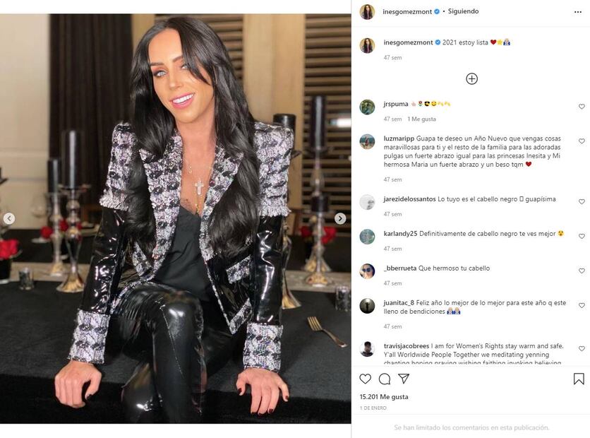 Inés Gómez Mont: el extravagante suéter que usó en la última Navidad