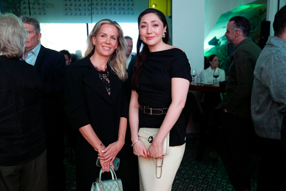 Jackie Beristáin y Zaira Marino. (Foto: Héptor Arjona)