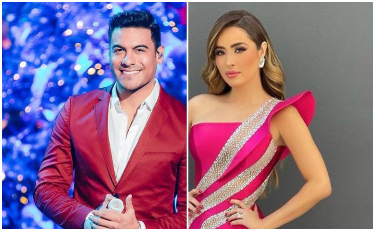 Carlos Rivera y Cynthia Rodríguez presumen festejo adelantado de Navidad