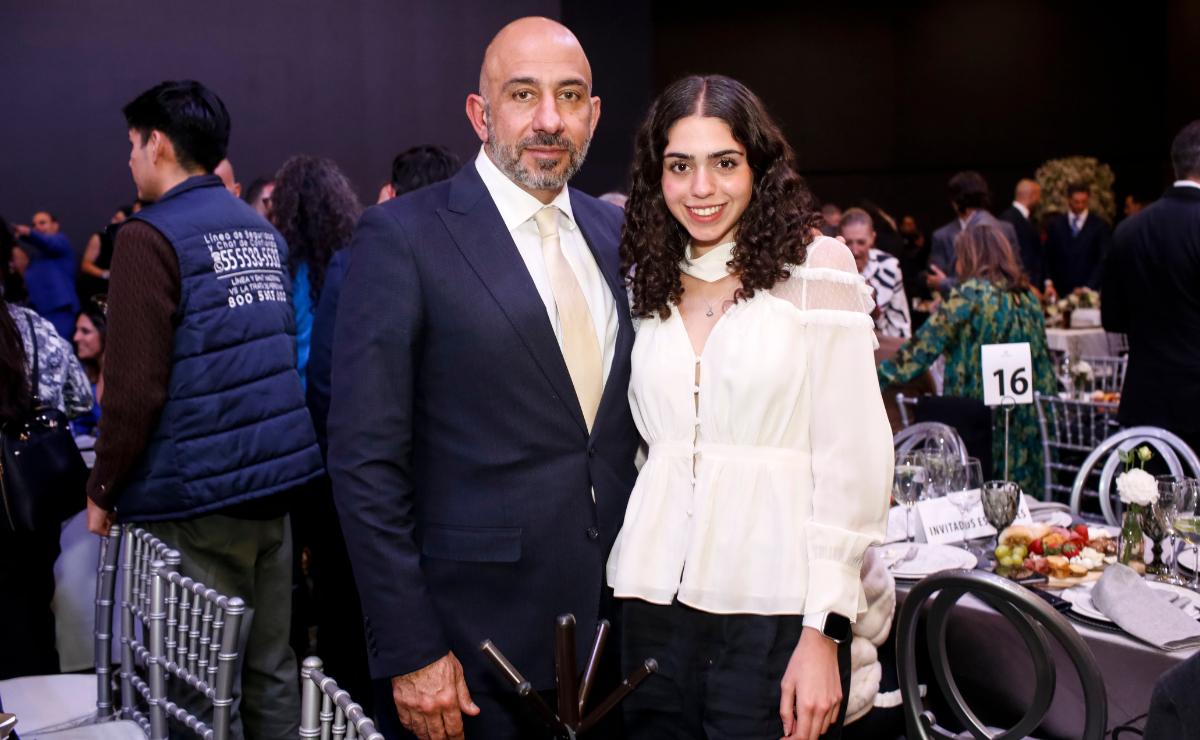 Gabriel Kuri y Faride Kuri / Foto: Esteban Torreblanca