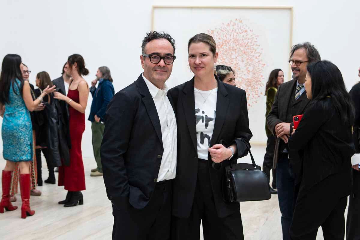 José Kuri y Johanna Burton. (Foto: Esteban Torreblanca)