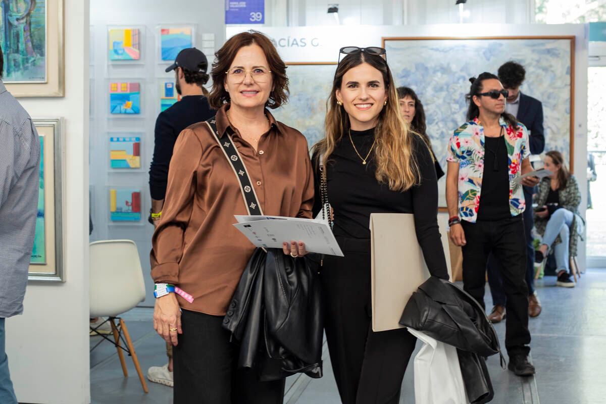 Margot Rico y María Julia Romero. (Foto: Esteban Torreblanca)