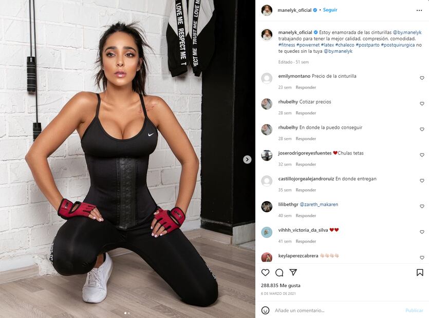 ¿Quién es Manelyk González? La modelo se le lanzó con todo a Christian Nodal
