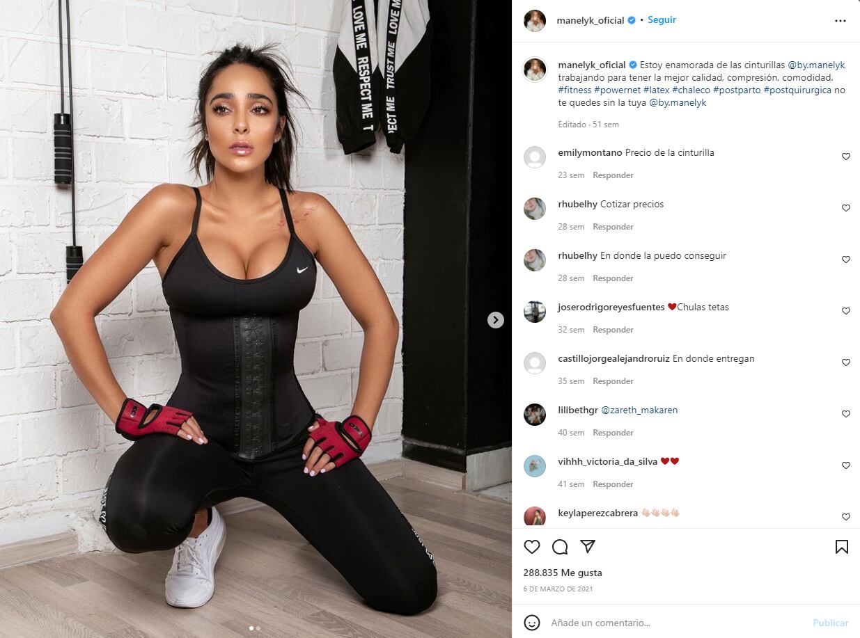 ¿Quién es Manelyk González? La modelo se le lanzó con todo a Christian Nodal