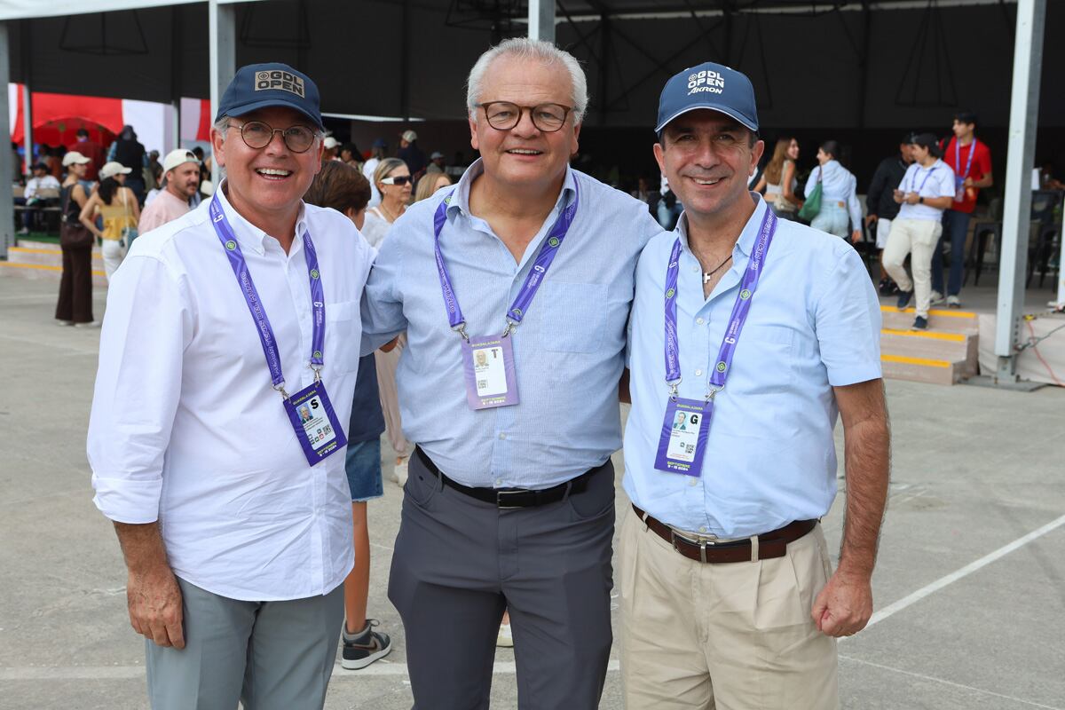 Gustavo Santoscoy, Pablo Carrillo y Fernando Rodríguez. (Foto: Antonio Martínez)