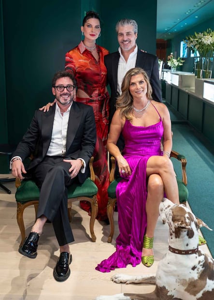 Joss Sacre, Yaya Kosikova, Ernesto Ibarra y Montserrat Oliver / Foto: Héptor Arjona