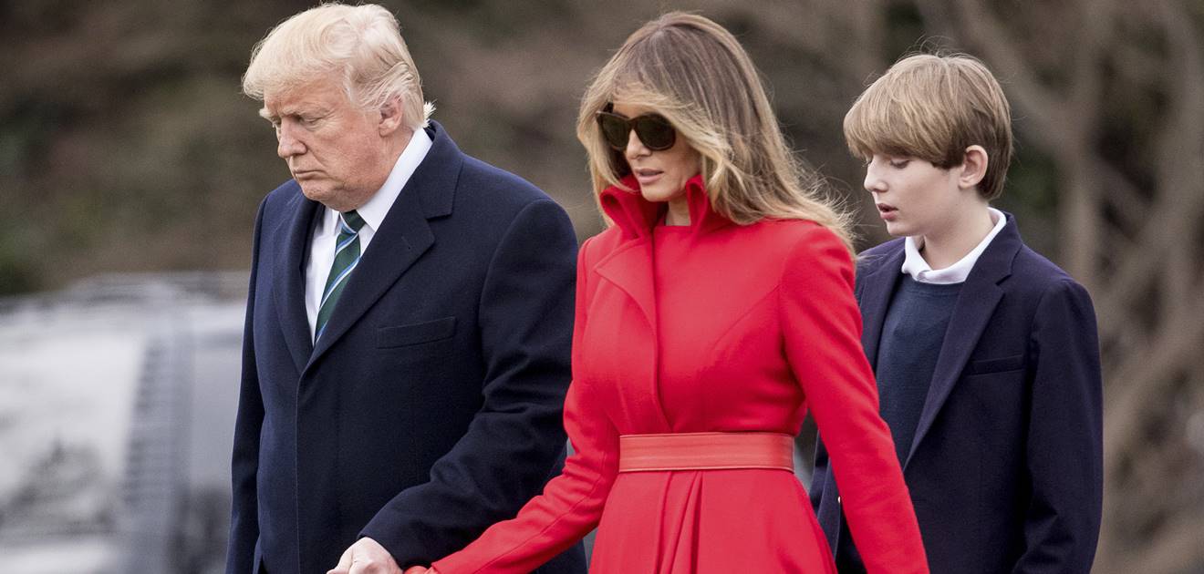'El hijo de Melania', así se refirió Donald Trump hacia Barron, el más pequeño de su familia