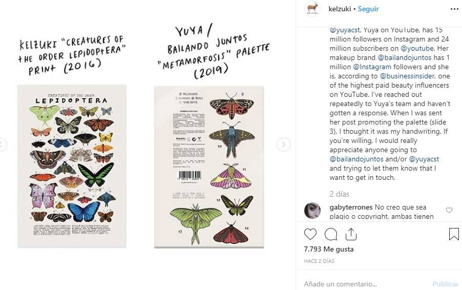 Yuya enfrenta acusaciones de plagio por diseño para su línea de maquillaje