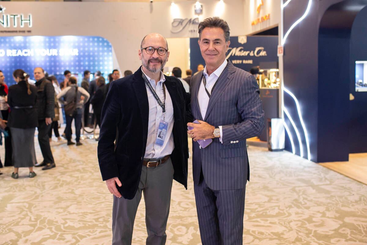 Juan Oberhauser y Ramón González. (Foto: Esteban Torreblanca)