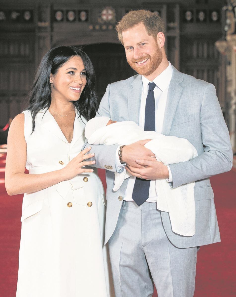 Así será el bautizo de baby Archie y los duques de Sussex preparan una íntima celebración
