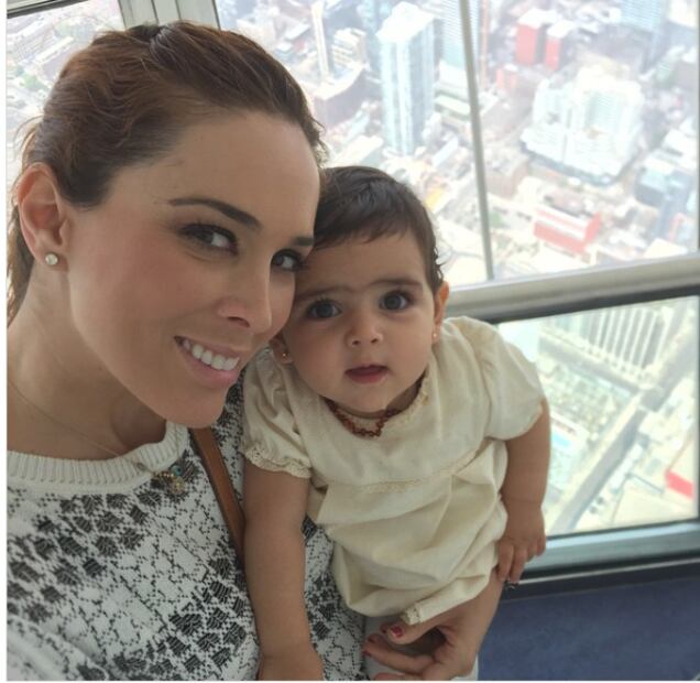Jacky Bracamontes y su hija Carolina / Foto Instagram