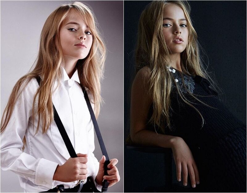 Kristina Pimenova se convierte en la modelo más joven y hermosa del mundo 