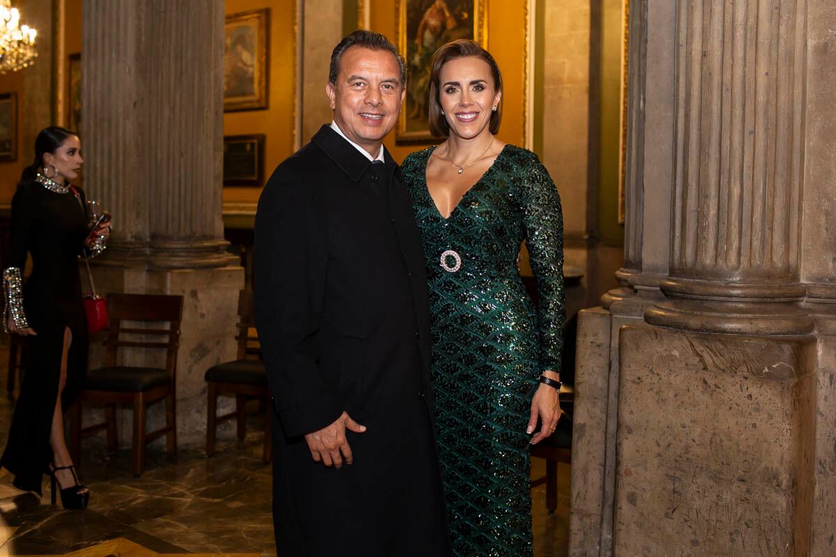 Gerardo Hernández y Adriana Pérez. (Foto: Esteban Torreblanca)