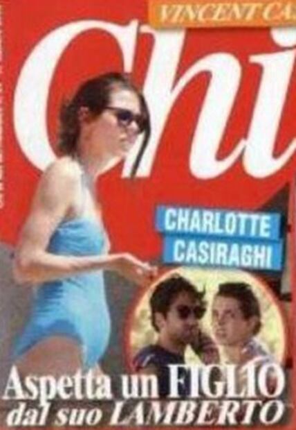La foto que levanta sospechas sobre embarazo de Carlota Casiraghi 