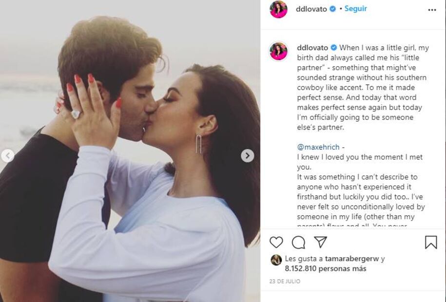 ¡Demi Lovato y Max Ehrich ya terminaron su compromiso!