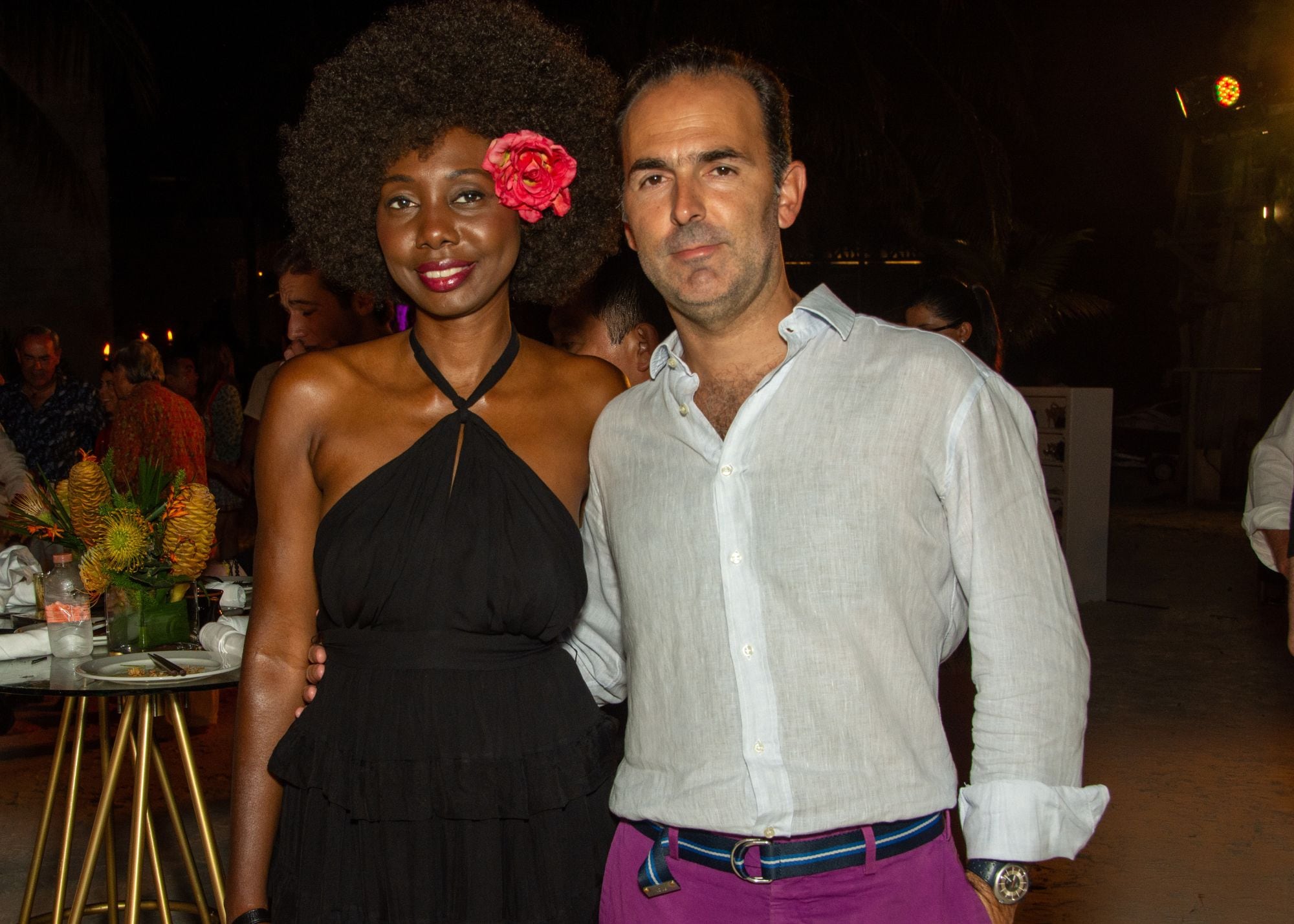 Mariama Cámara y Louis Colmache. (Foto: Especial)
