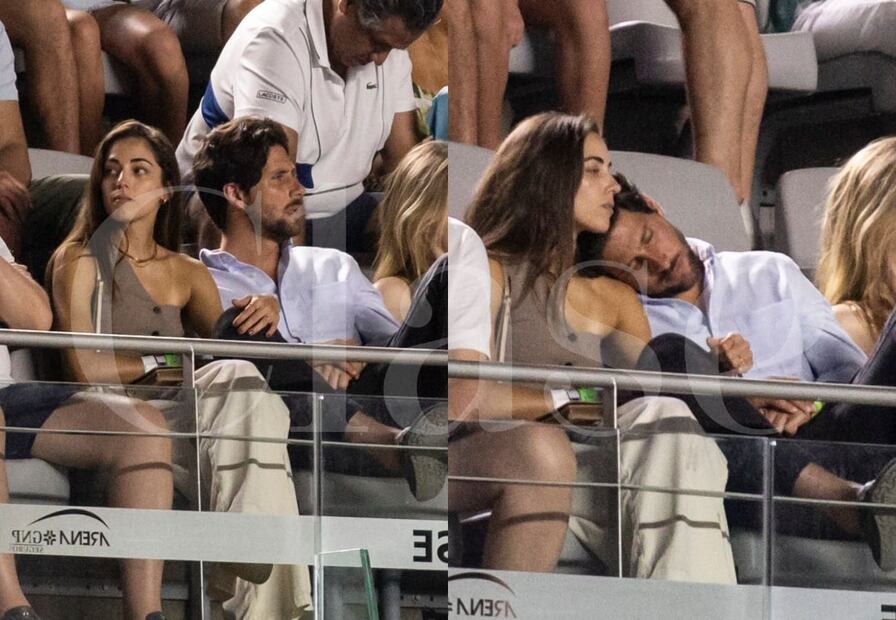 Diego Klein y Yare Santana en el Abierto Mexicano de Tenis 2025 / Foto: Esteban Torreblanca