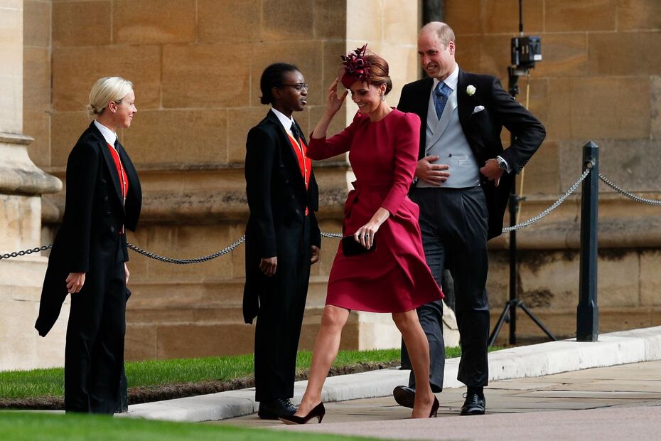 Los looks de Kate Middleton y Meghan Markle en la boda de la princesa Eugenia de York 