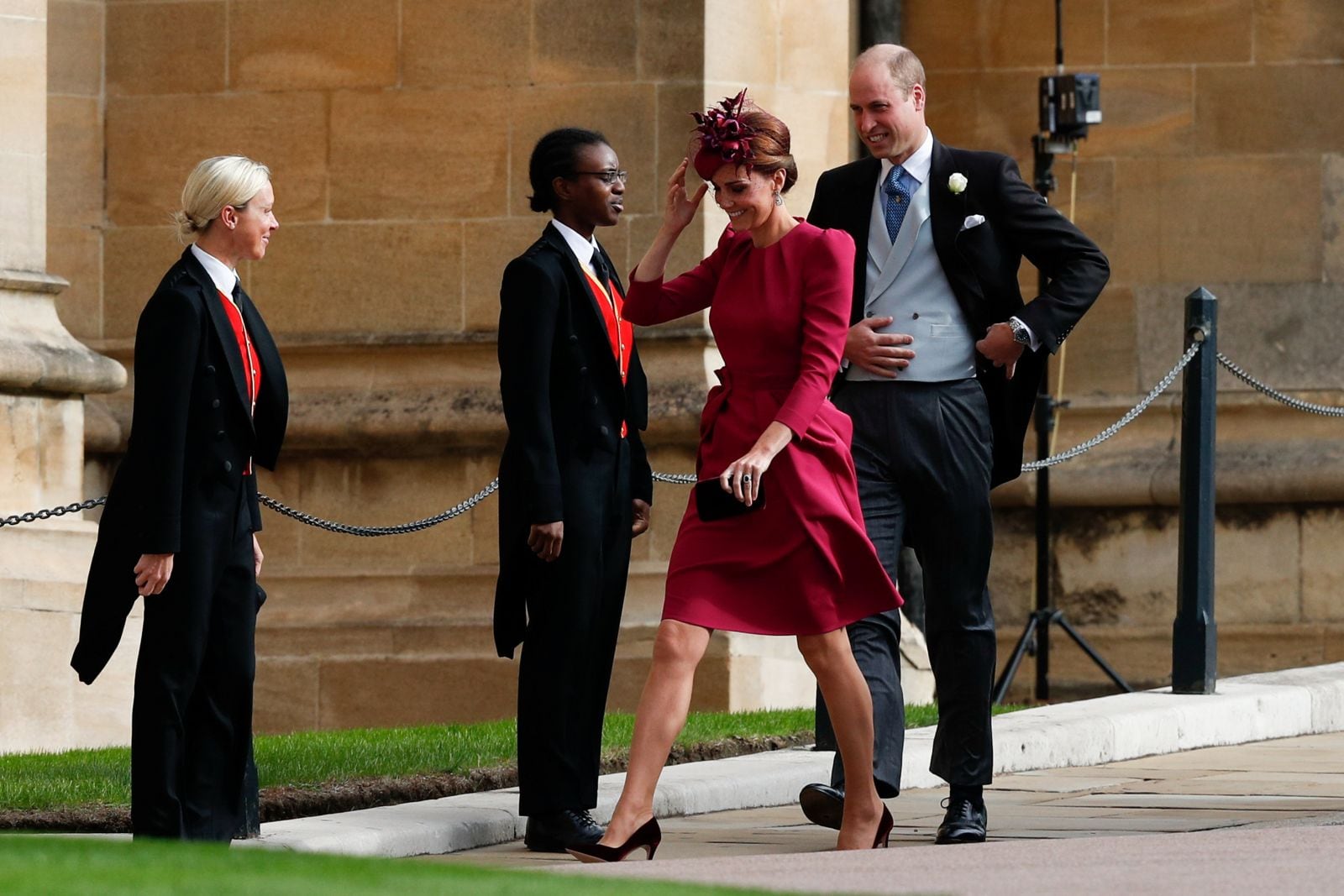 Los looks de Kate Middleton y Meghan Markle en la boda de la princesa Eugenia de York 