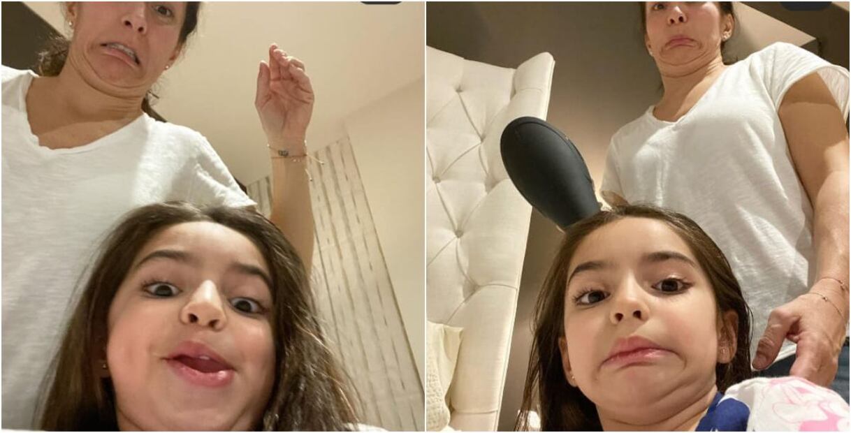 Las divertidas selfies de Aitana, hija de Eugenio Derbez