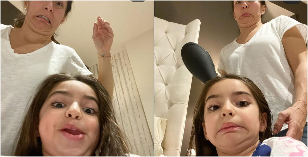Las divertidas selfies de Aitana, hija de Eugenio Derbez