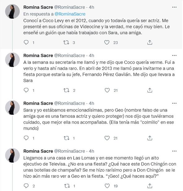 Romina Sacre destapa su experiencia con Coco Levy: "Salí asqueada" 