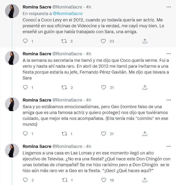 Romina Sacre destapa su experiencia con Coco Levy: "Salí asqueada" 