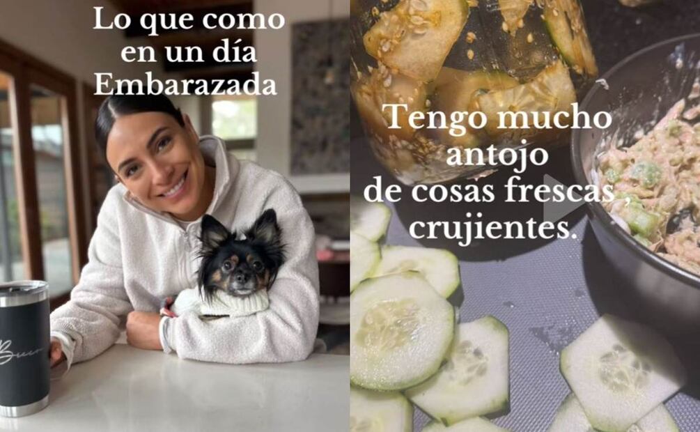 Ana Brenda Contreras reveló detalles sobre su embarazo / Fotos: Captura