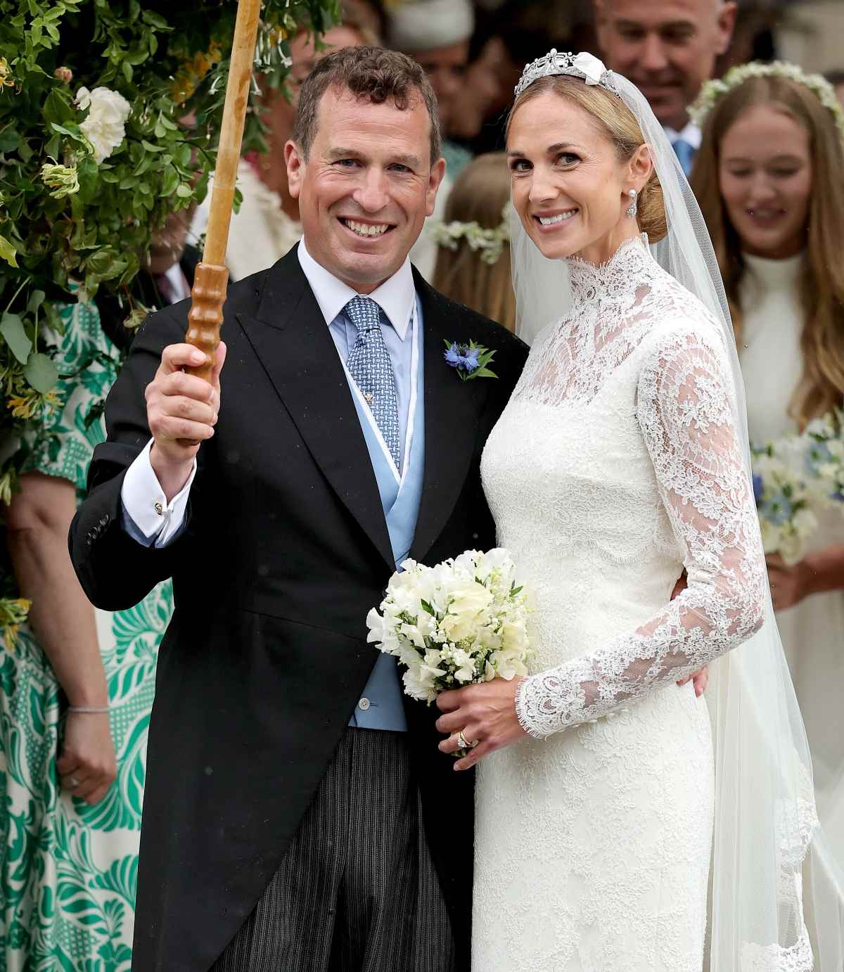 Peter Phillips y Harriet Sperling / Foto: Getty Images